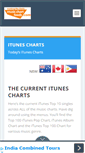 Mobile Screenshot of musicchartfeeds.com